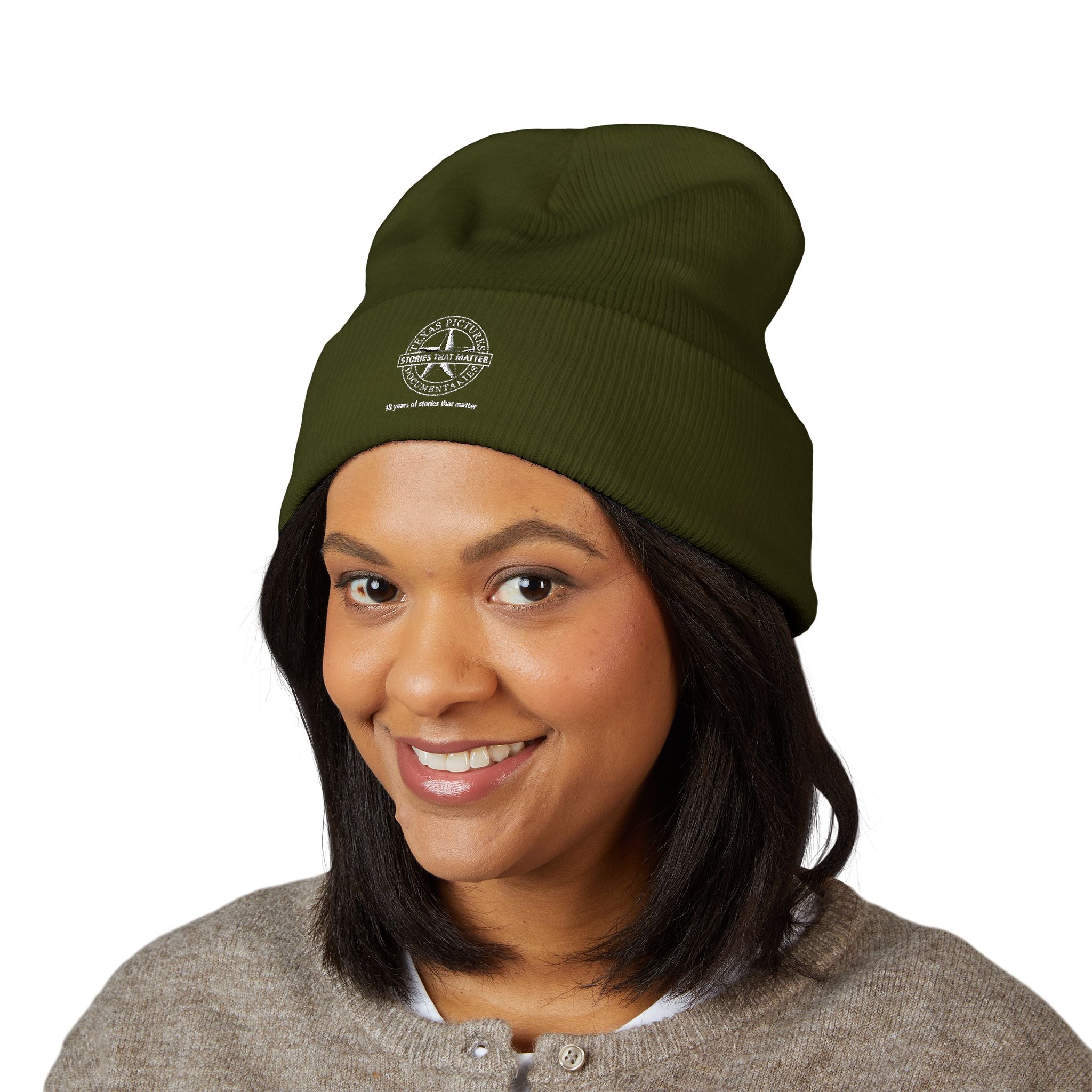 Texas Pictures Documentaries Embroidered beanie