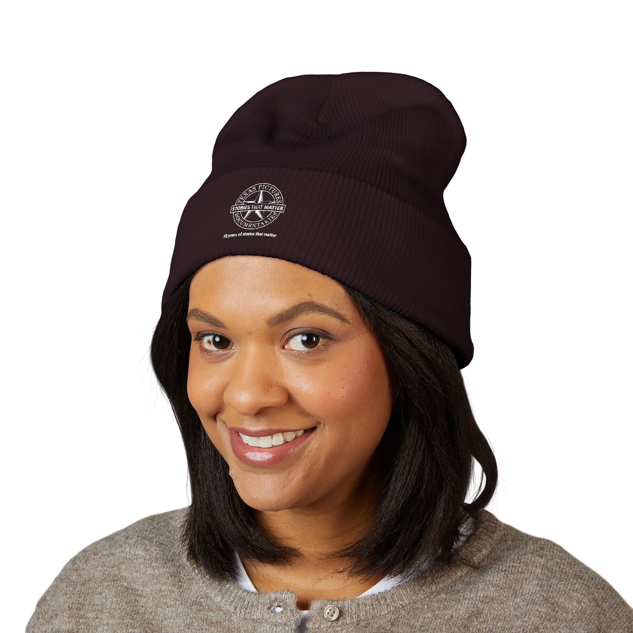 Texas Pictures Documentaries Embroidered beanie