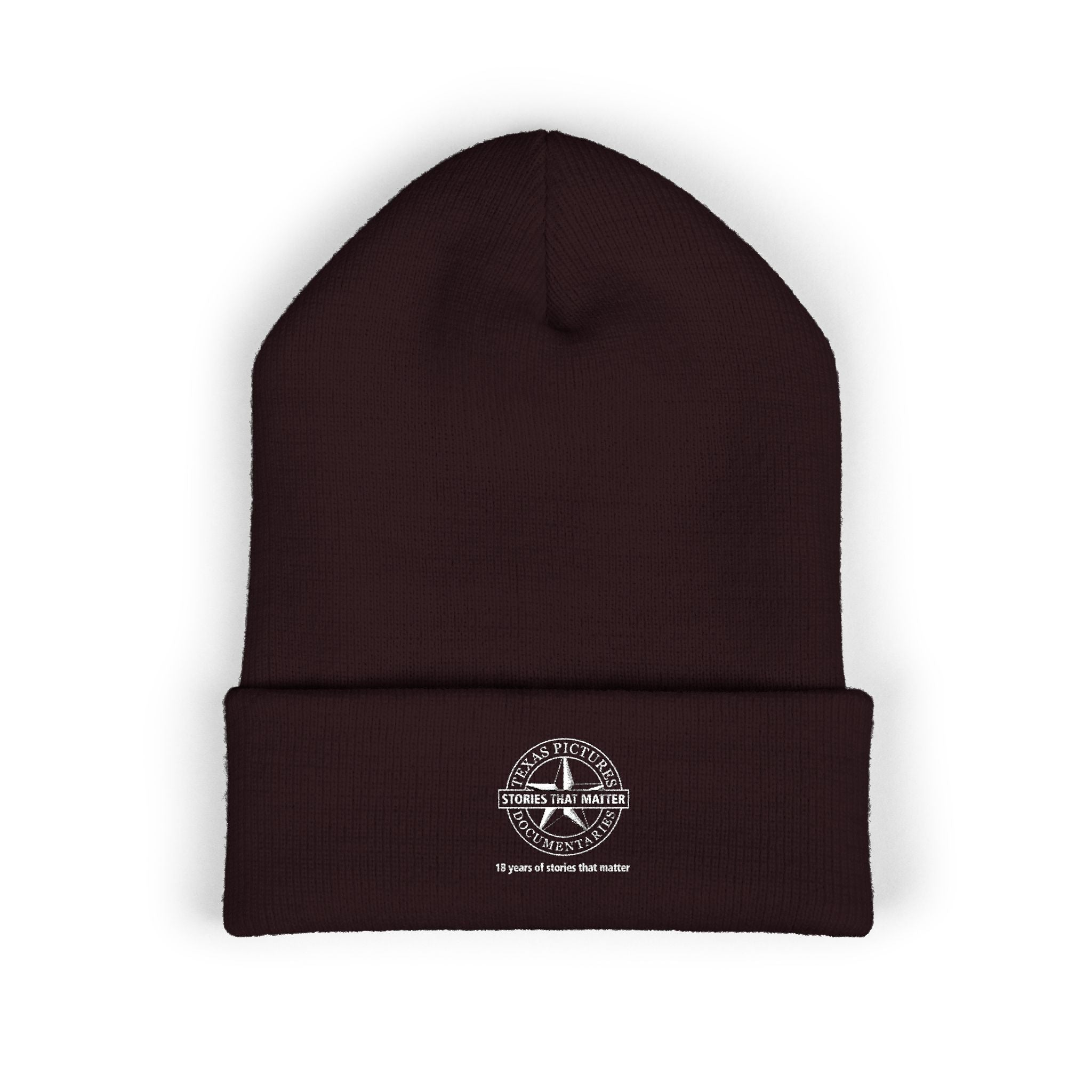 Texas Pictures Documentaries Embroidered beanie