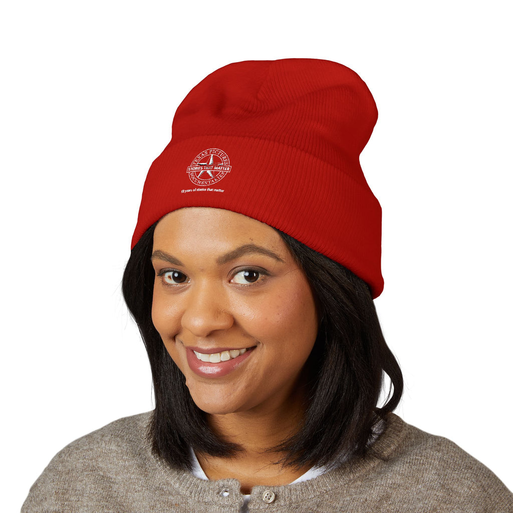 Texas Pictures Documentaries Embroidered beanie
